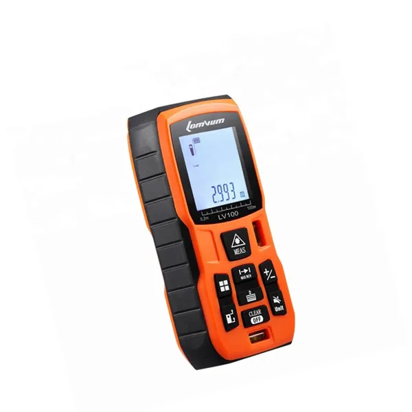 Lomvum LVB120M Cheap Digital Measure tape Laser Distance Meter rangefinder
