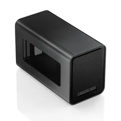 JONSBO V11 Pull-out structure Standing and lying Double side ventilation Comes with 14CM fan Aluminum Mini ITX Case
