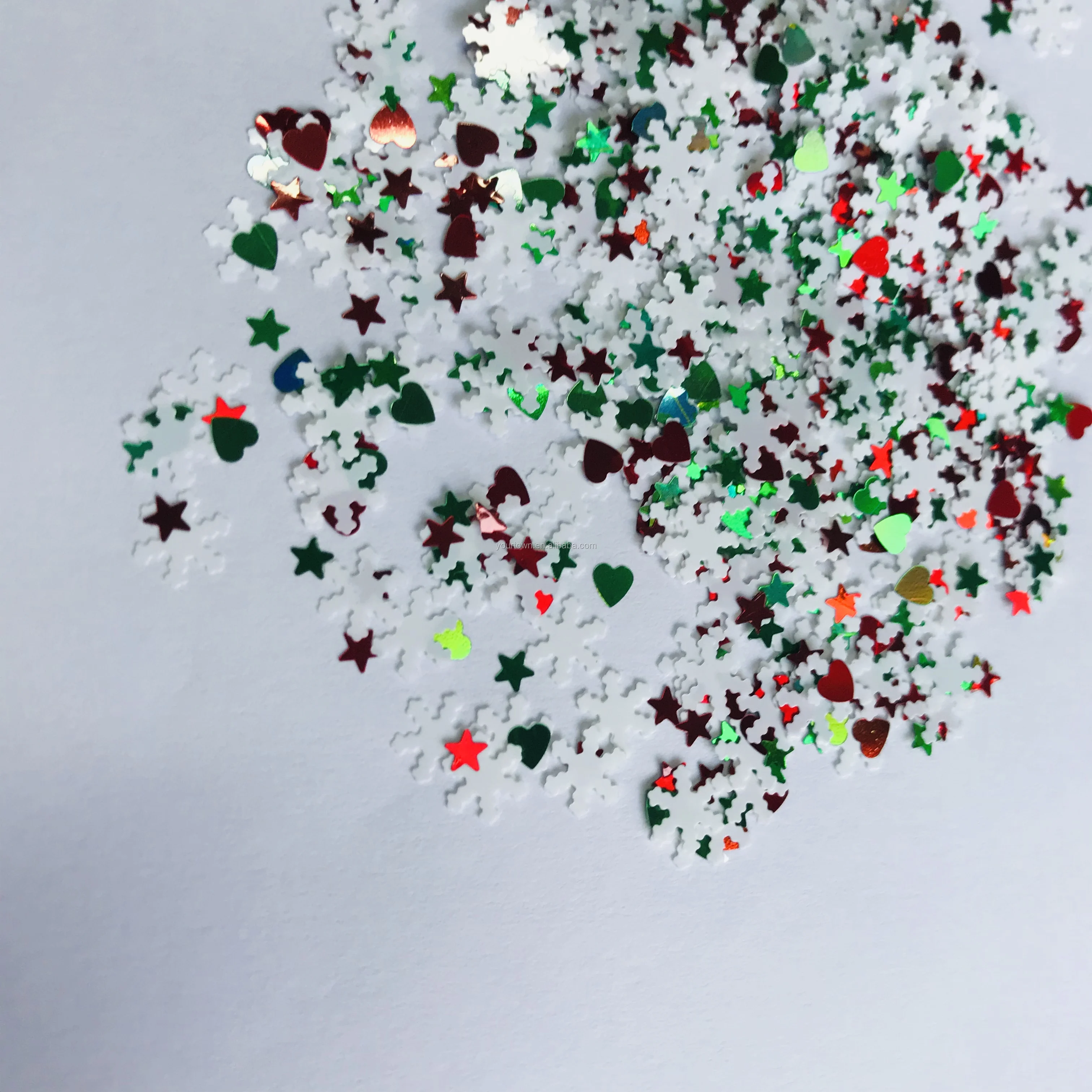 
Wholesale bulk glitter nail powder bulk glitter chunky glitter for nail art decoration 