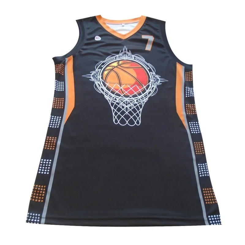 Top quality custom sublimated basketball jerseys