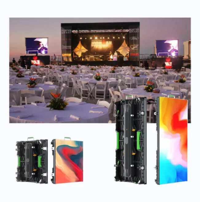 l display rental gigantes stage exhibit background dj stage led screen p3.91 outdoor led display  module stage projection screen