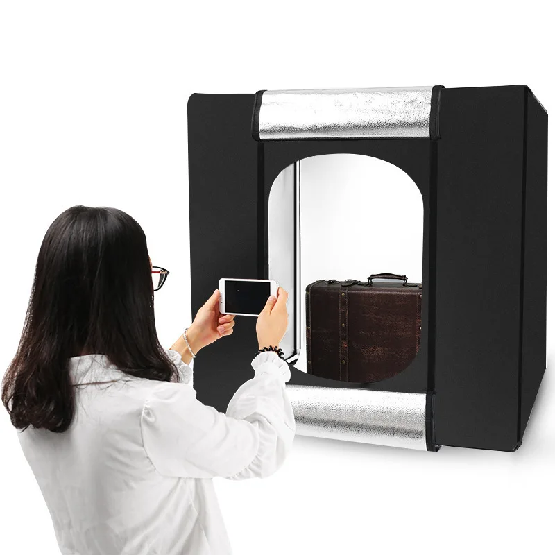 High Quality 80cm Photo Box 5500K Professional Photo Studio Light Box LED Shooting Tent