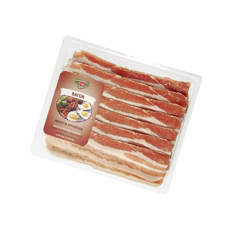Сладкий нарезанный бекон 500 г, свиное мясо онлайн, цельное Свиное мясо бекон