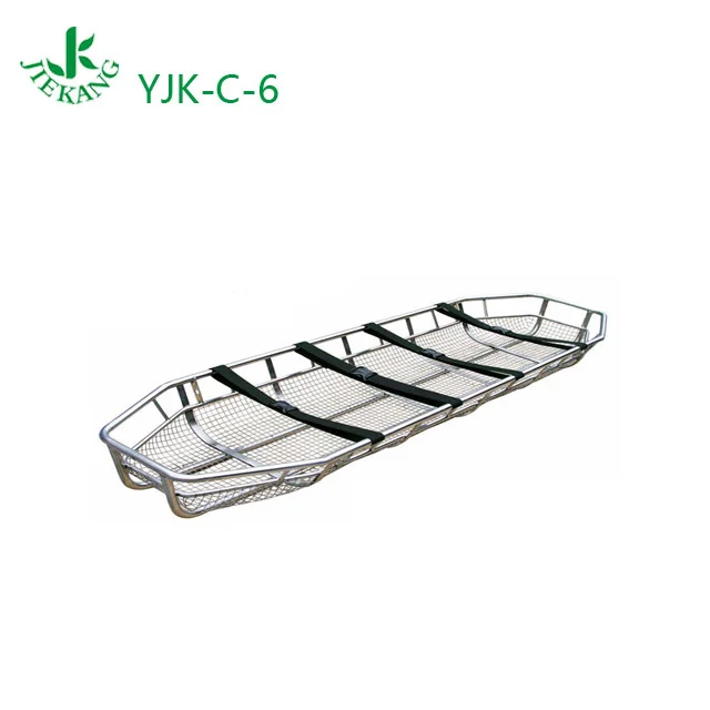 Wholesale Portable Stainless Steel Patient Transport Helicopter Rescue Basket Stretcher