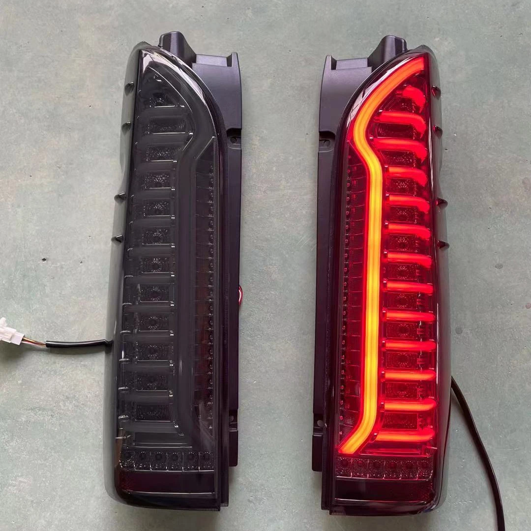 Led tail light for hiace 2005-2018 rear tail lamp brake light turn signal light for hiace
