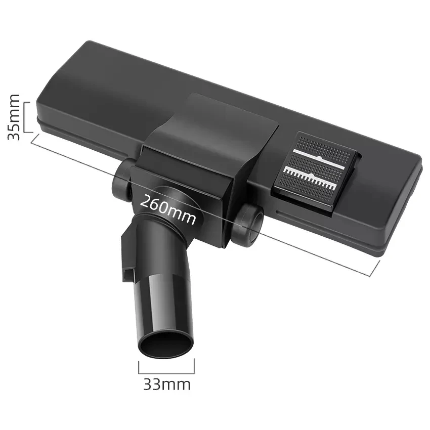 35mm Universal Vacuum Cleaner Attachment Floor Tool Brush Head Vacuum Cleaner Spare Parts Floor Brush Head