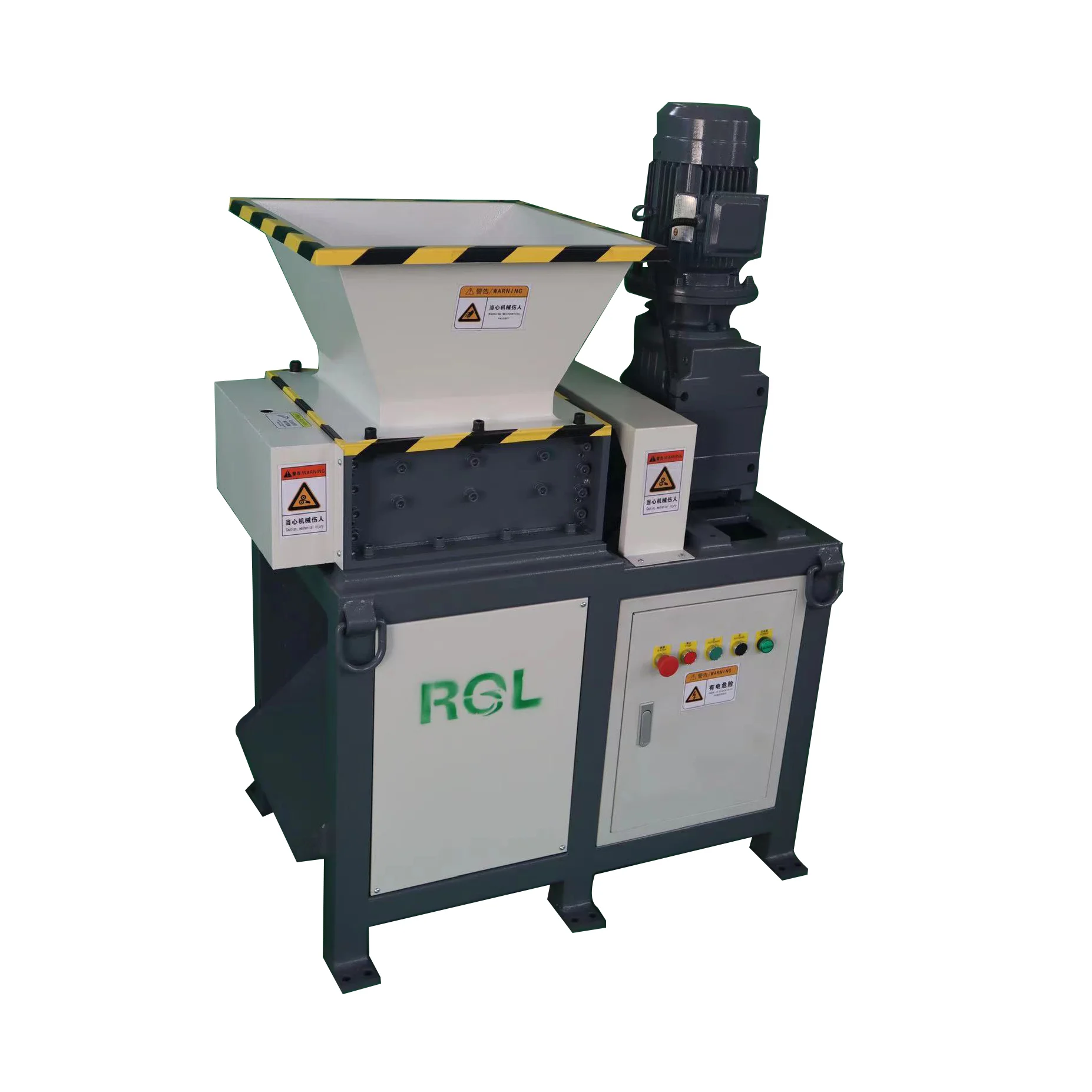 Pvc Plastic Type And Waste Plastic Metal Scrap Wood Roots Shredder