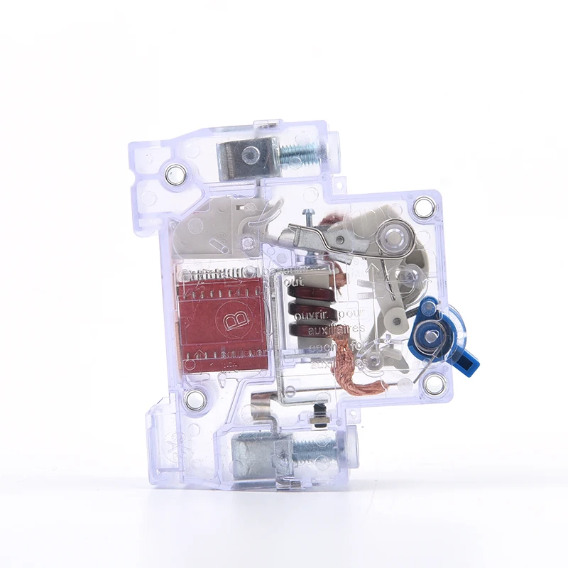Copper Transparent Electric Vehicle  Accessories Air Switch 40A 63A Power Protection Air DC Circuit Breaker