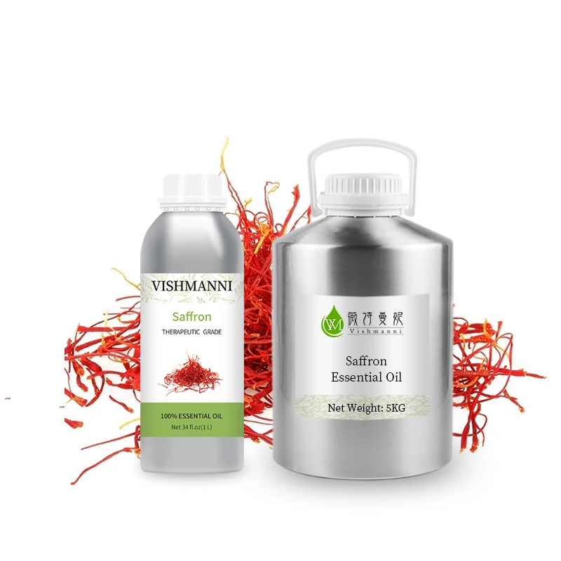 Терапевтический класс 100% органическое чистое оптовая продажа эфирных масел шафрановое масло для косметики