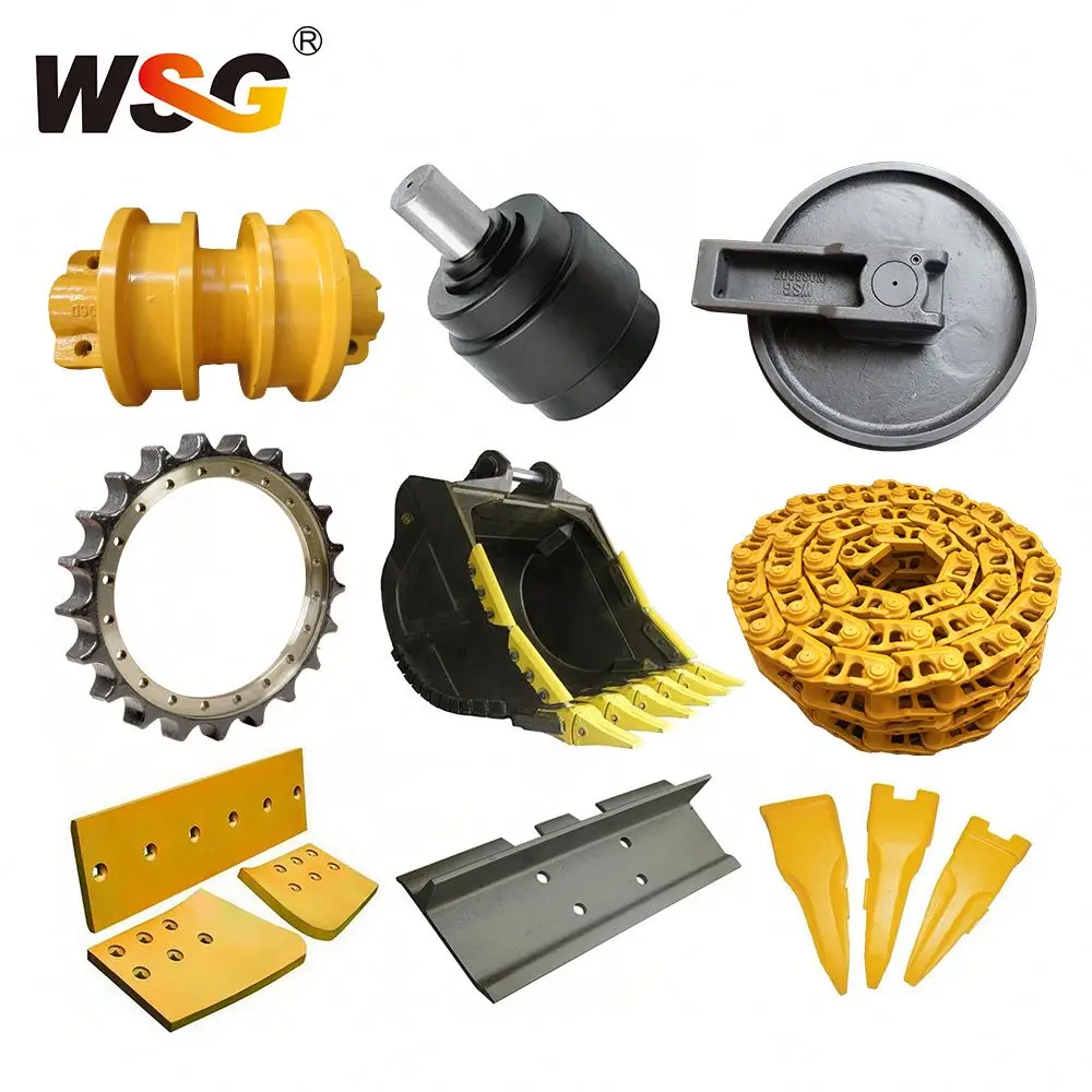 WSG Factory Price D6R D7R D8R Bulldozer Track Link Track Chain Track Group