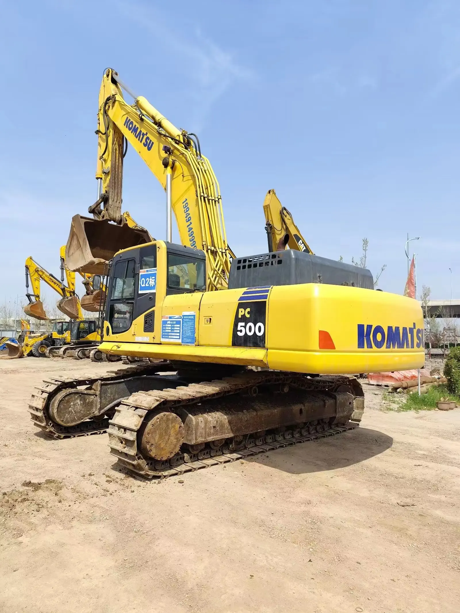 Komatsu PC460LC Multi Functional Excavator Versatile Excavator Engine Power 257kW Free Shipping