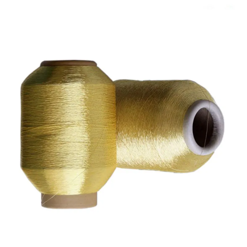 Pure Silver Pure Gold St Type 500D Cotton Metallic Thread Lurex yarn