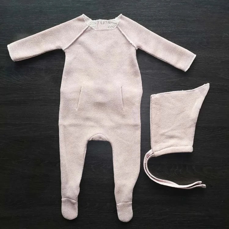 Baby Romper Long Sleeve Pink Color Baby Romper New Fashion Kids Clothes Set Unisex Kids Bodysuits Organic Cotton Baby Clothing