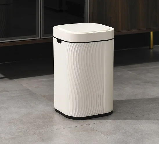 Kworld Easy For Everyone Hand-free Electronic Rectangular Smart Dustbin With 15 L Large Volume