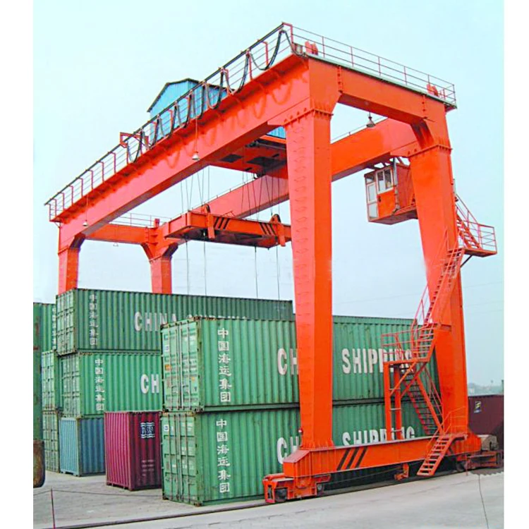 Rail Mounted 30 Ton Container Gantry Crane Price Lift With Remote Control