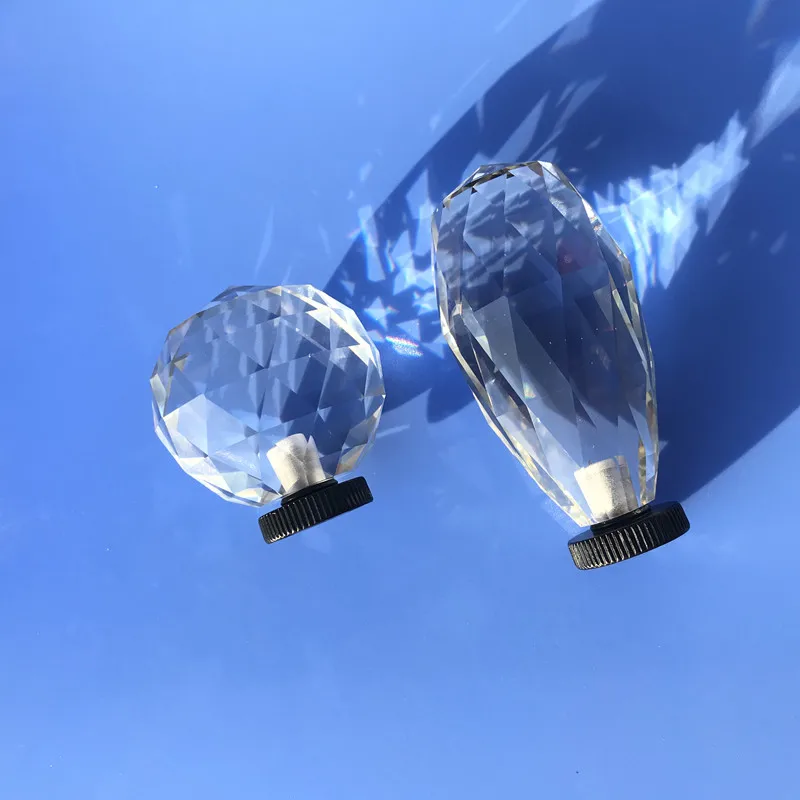 Wholesale Crystal Ball Prisms Crystal glass prism balls with screws for DIY photography work