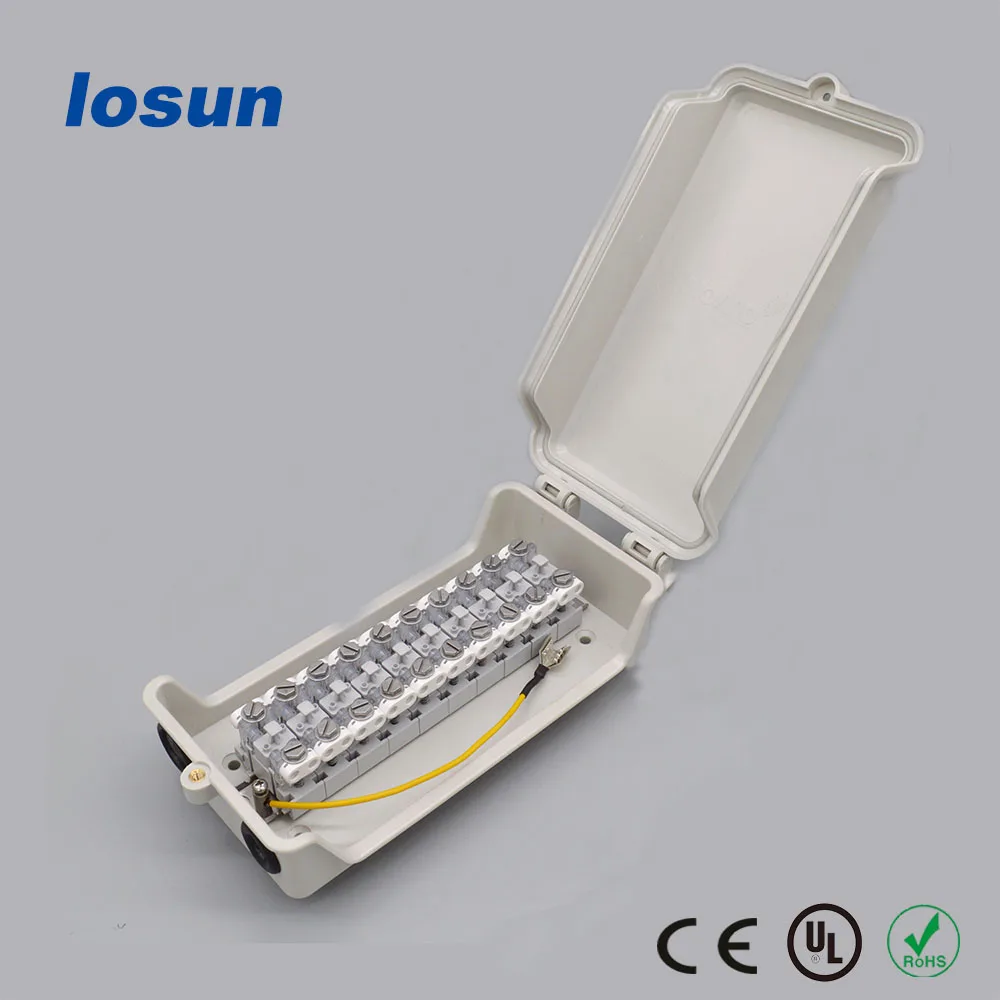 stb case   Plastic Box  10 pairs  distribution dp box for krone module