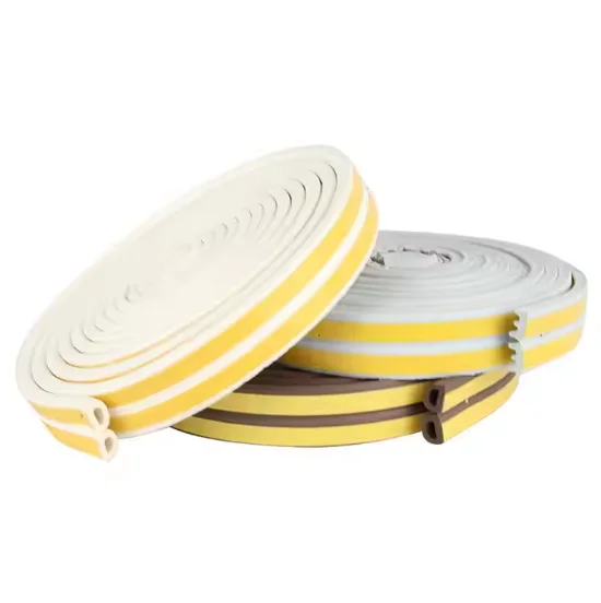 sponge D-strip type seal weather anti insulation custom weatherstrip window waterproof dust shape resistant protector extrusion