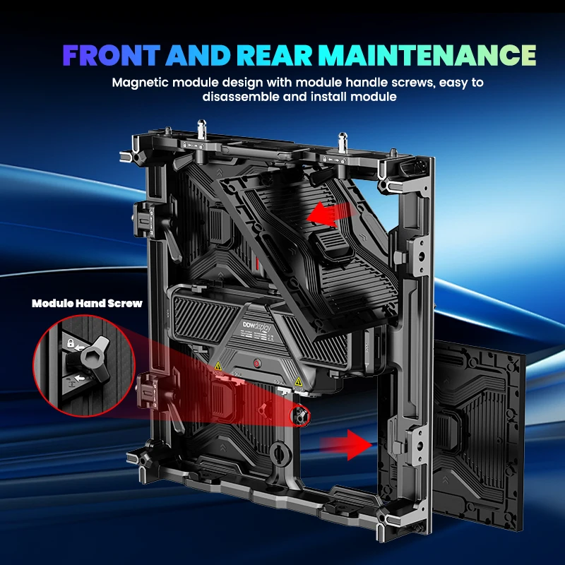 Rental led wall video display panel P2.604 P2.976 P3.91 7680hz 6000nits digital led screens for outdoor advertising