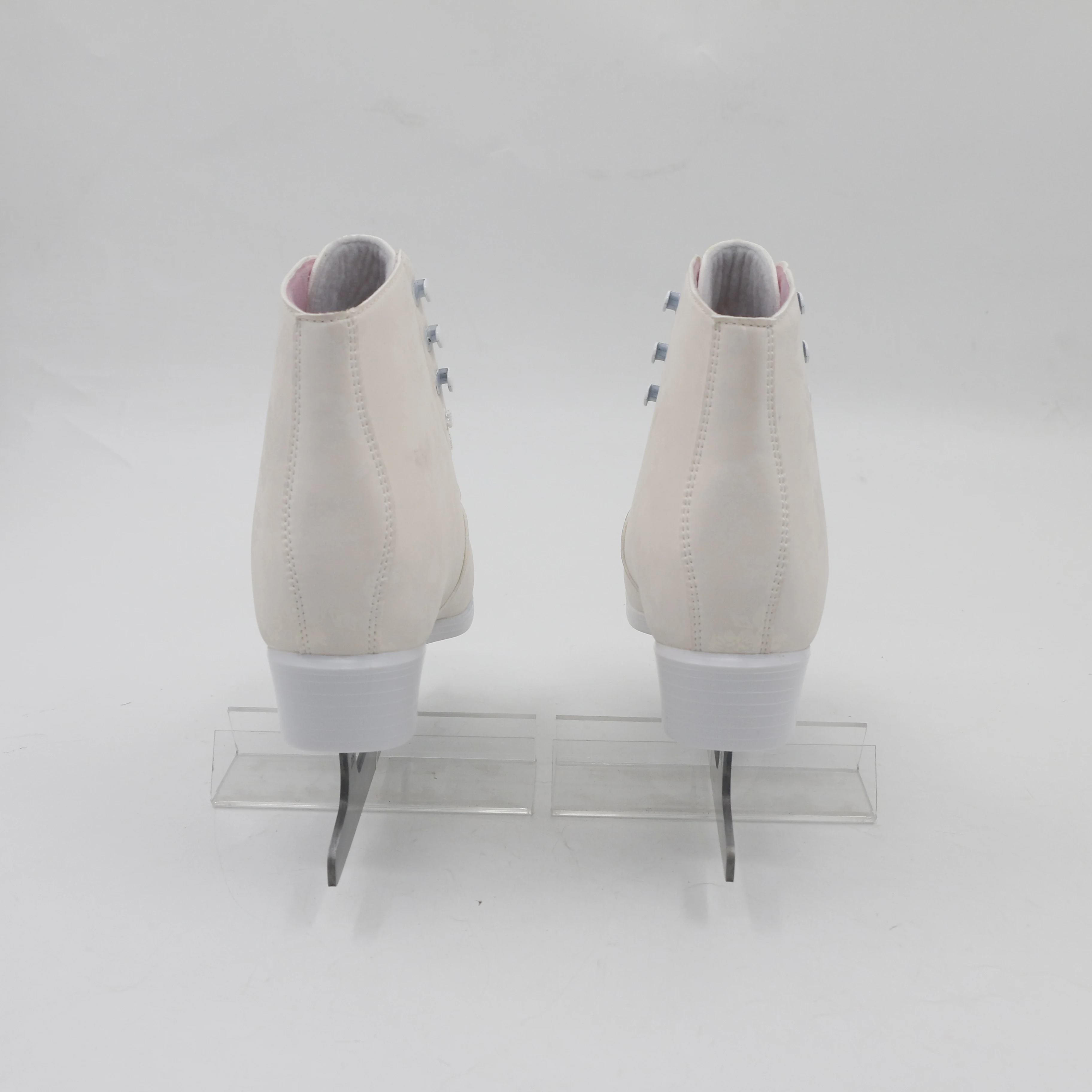 OEM Factory Price Professional Speed Ice Skating Shoes with Hard Shell PVC Sole Roller Skate