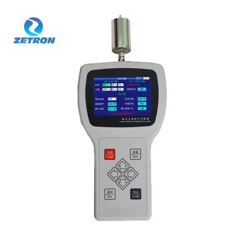 Zetron H630 Pharmaceutical Factory Air Quality Monitor Handheld Airborne Particle Counter