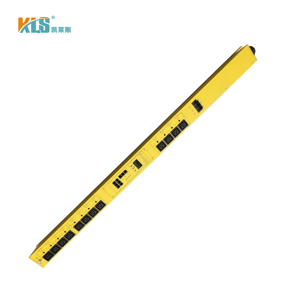 Aluminium smart pdu power distributor unit rack 63 amp power distribution c19