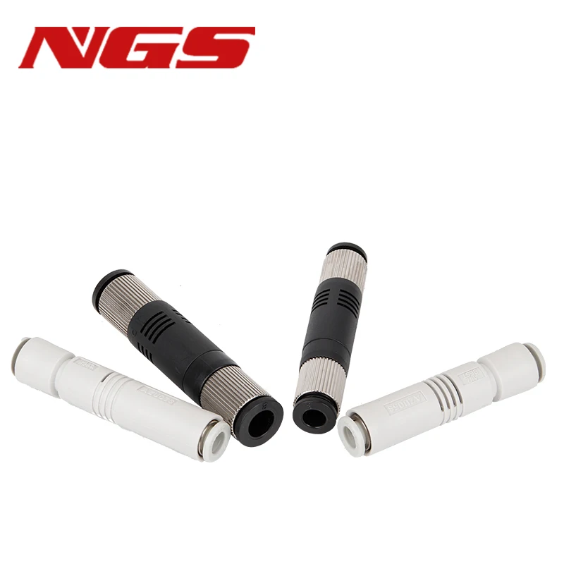 ZV-06 08 ZU05S ZU07S ZU05L ZU07L 6mm Pneumatic Chuck Straight Tubular Vacuum Generator Negative Pressure Ejector ZU