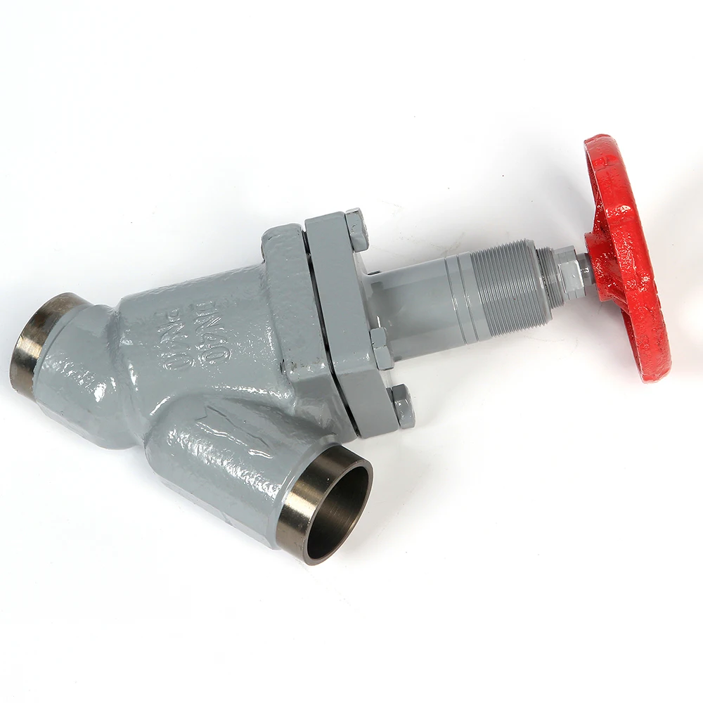 Liyongda Y Type ammonia refrigerant straight shutoff  globe valve for compressor unit and cold room