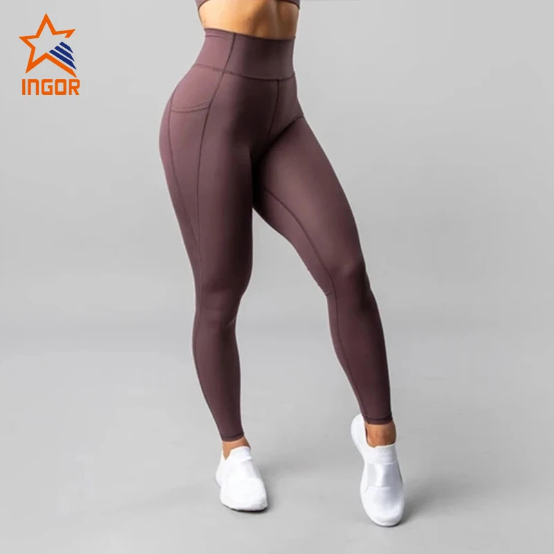 2024 Custom Workout Yoga Pants Push Up Women OEM Nylon Spandex Leggings Wholesale