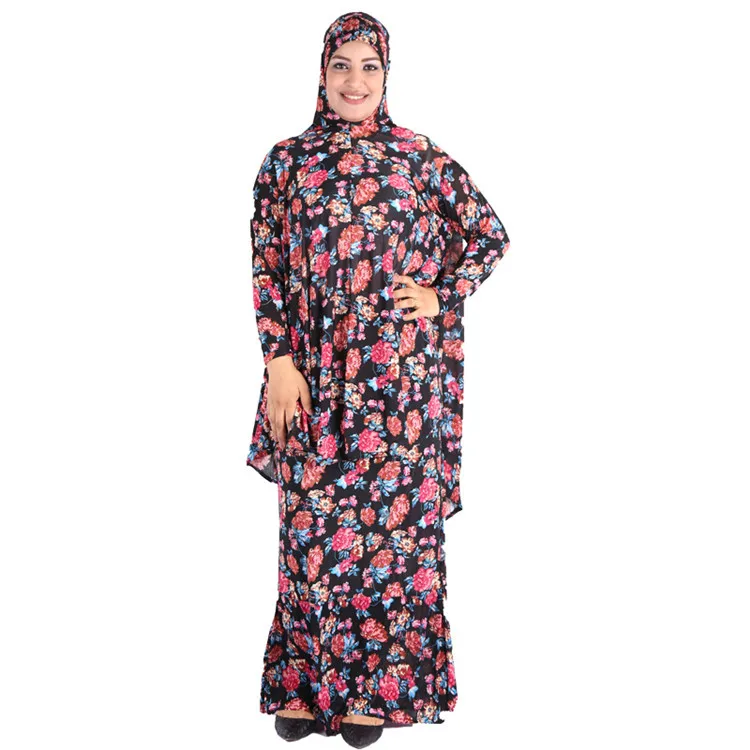  Новинка 2021 женский дизайн Abaya 2 предмета хиджаб абайя с платьем в наличии Исламская