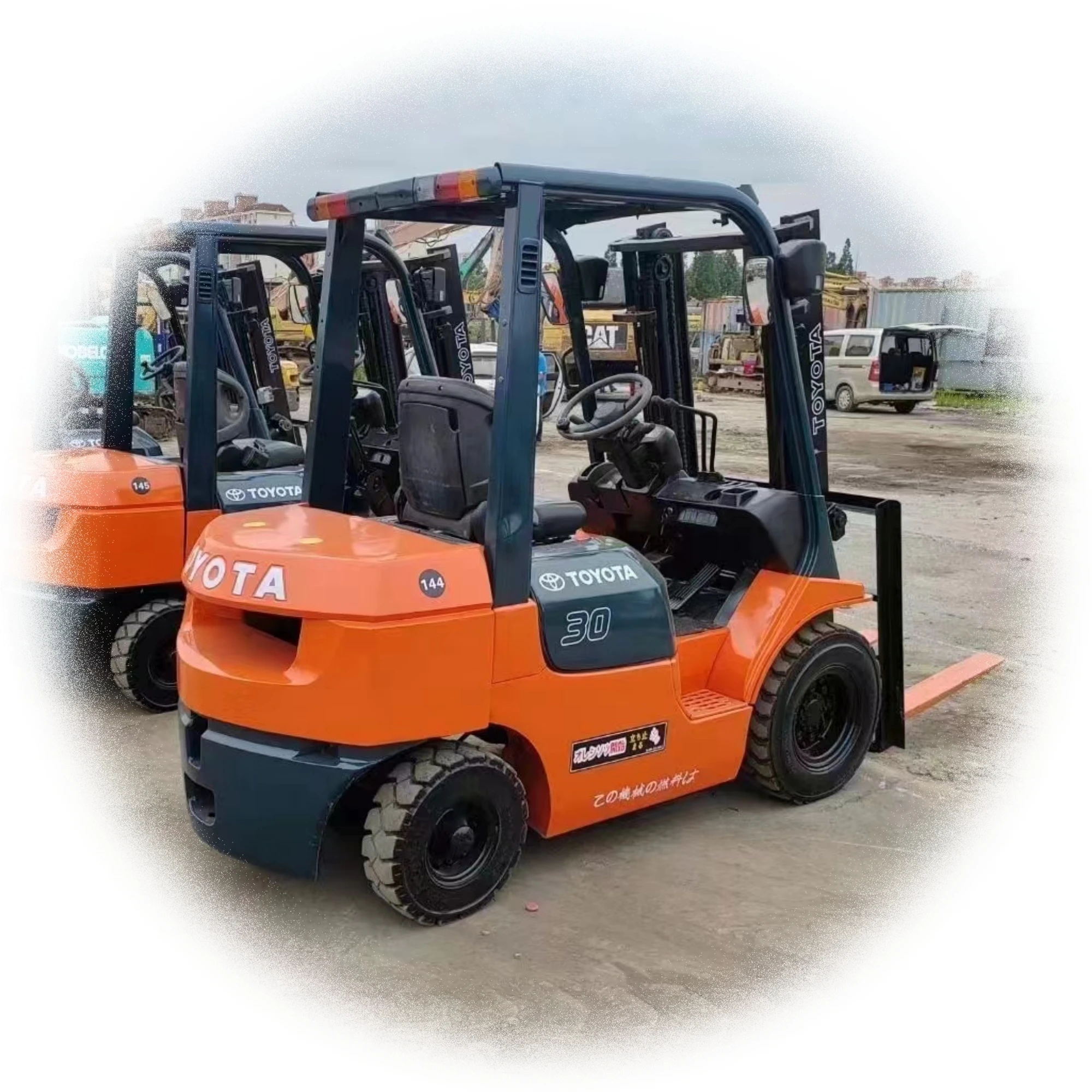 Hot sale used Toyota 7F30 forklift in good condition for sale made in Japan