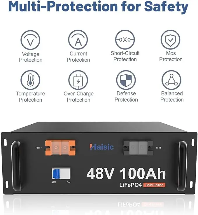 High Capacity 10kwh 20kw 100ah 200ah 300ah 400ah Lifepo4 Battery For Telecom Tower 48v 100ah Lifepo4 Battery