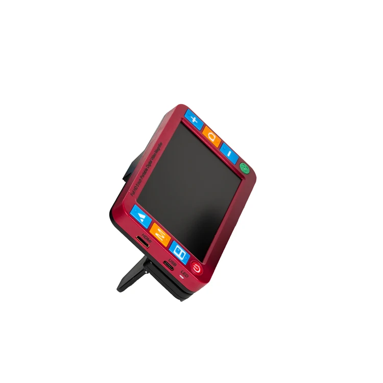 
2020 Newest Auto Focus + Dual 8MP Lens Handheld Portable Low Vision Reading Aid Video Magnifier RS500XR 