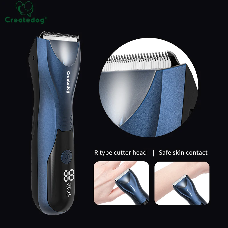 Rechargeable LED Display Mens Hair Barber Zero Cordless electric Hair clipper Trimmer Hair cut machine for Men