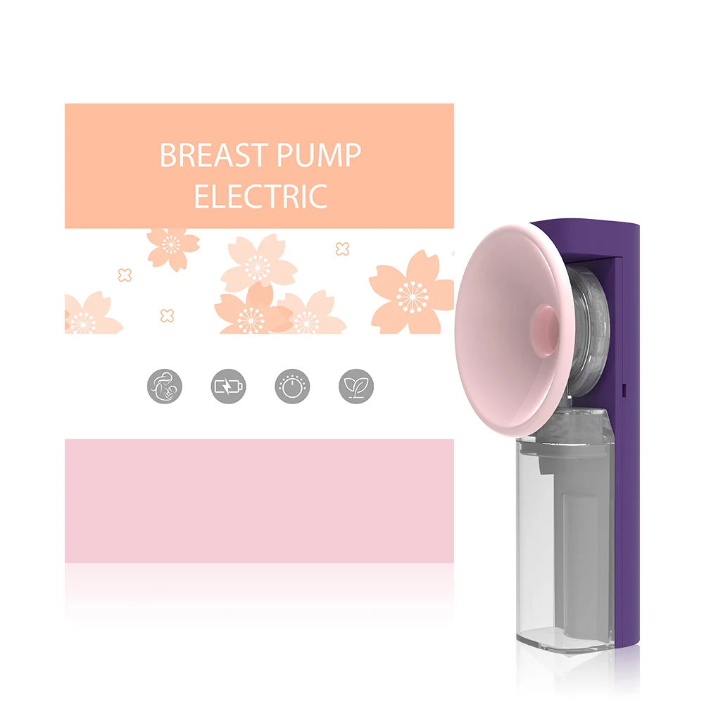 Cordlless breastfeeding pump electric breast milk pumping machine for women Portable Breastfeeding Breast Pump