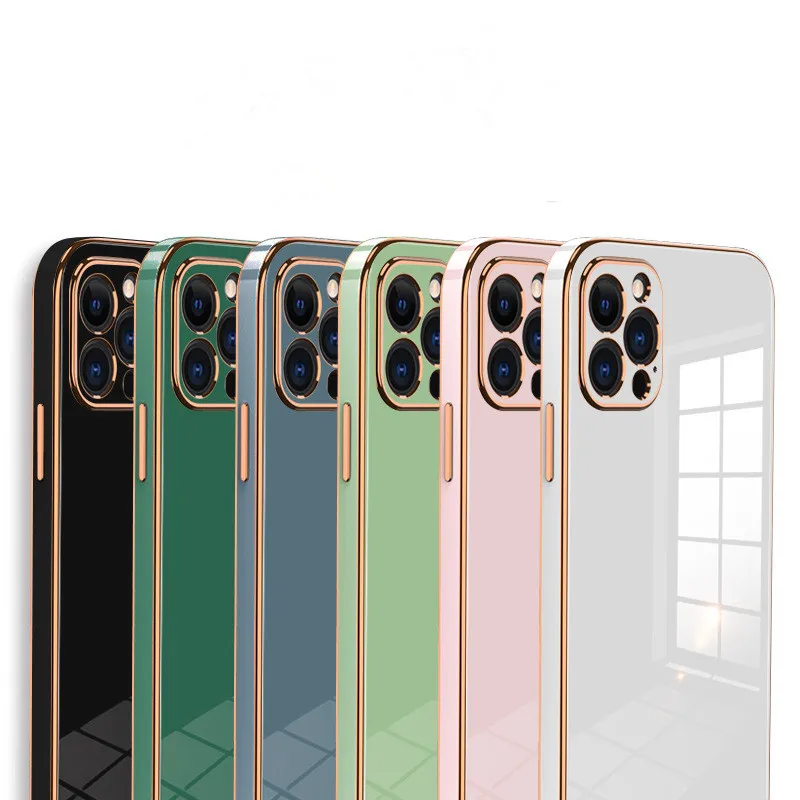 Shemax Case for Oneplus 11 Pro Mobile,Fashion Soft Rubber 6D Plating Electroplate TPU Phone Case for Oneplus 11 Pro 6 5 5T 8 9