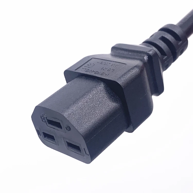 Heng-well UL одобрение 16A 250V 16/14AWG Удлинительный кабель питания IEC C20 к C21 Соединительный