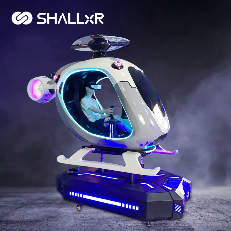 Игровое оборудование SHALLxR VR гоночные вертолеты виртуальной реальности симулятор