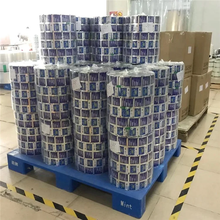Food Grade Aluminum foil Packaging Roll Film For Liquid