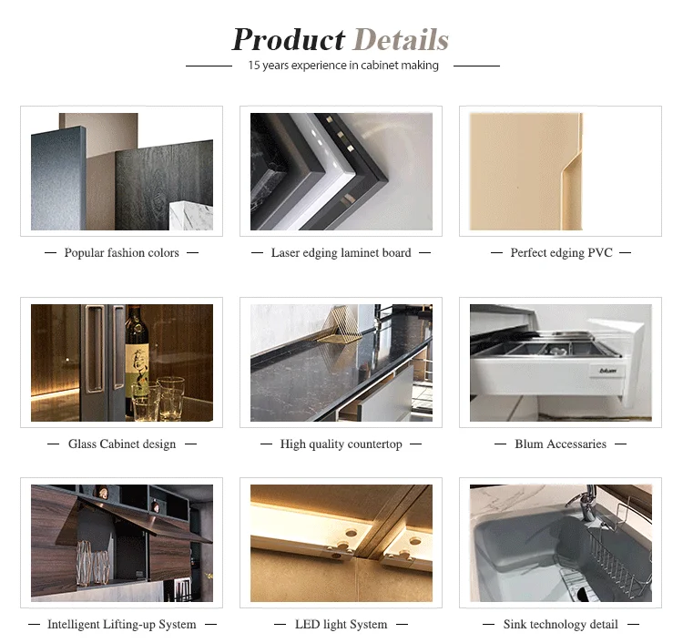 JOYEDA matte black square bar kitchen cabinet pull handle and knob