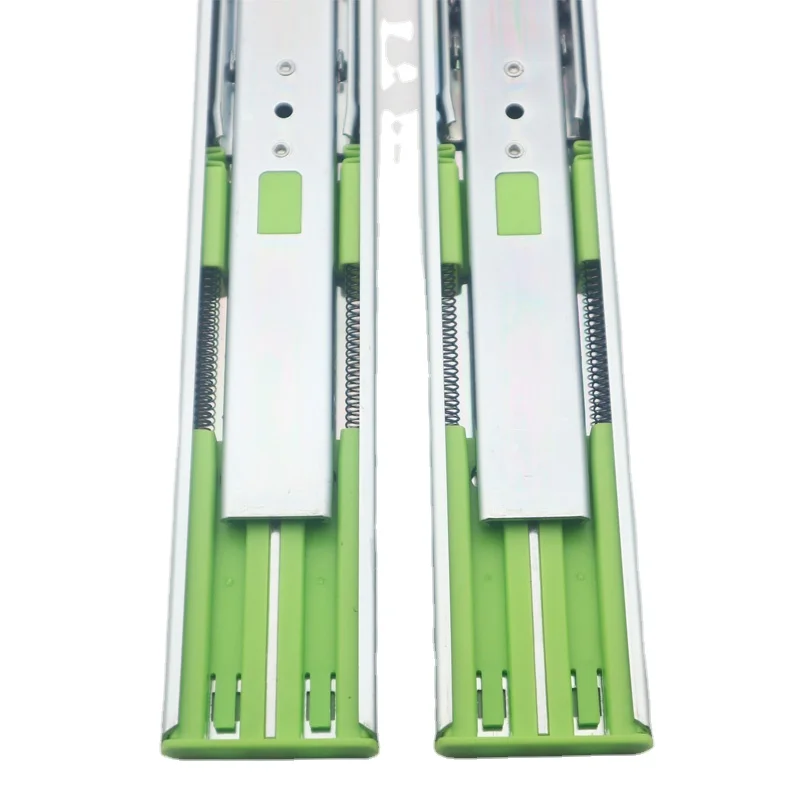 Cabinet 45mm  3 Fold  Telescopic Channel Drawer Slide Drawer runner slide