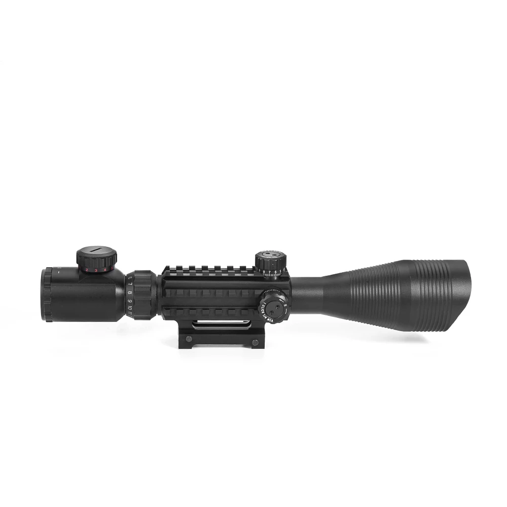 4-12x50eg двойное освещение рефлекторный голографический прицел красный лазерный оптические прицелы