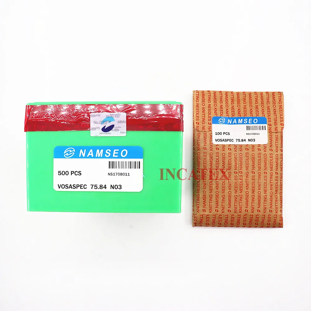 500 Pieces Genuine Korea NAMSEO Knitting Needle VOSASPEC 75.84 N03 For SHIMA SEIKI Chinese Knitting Machine