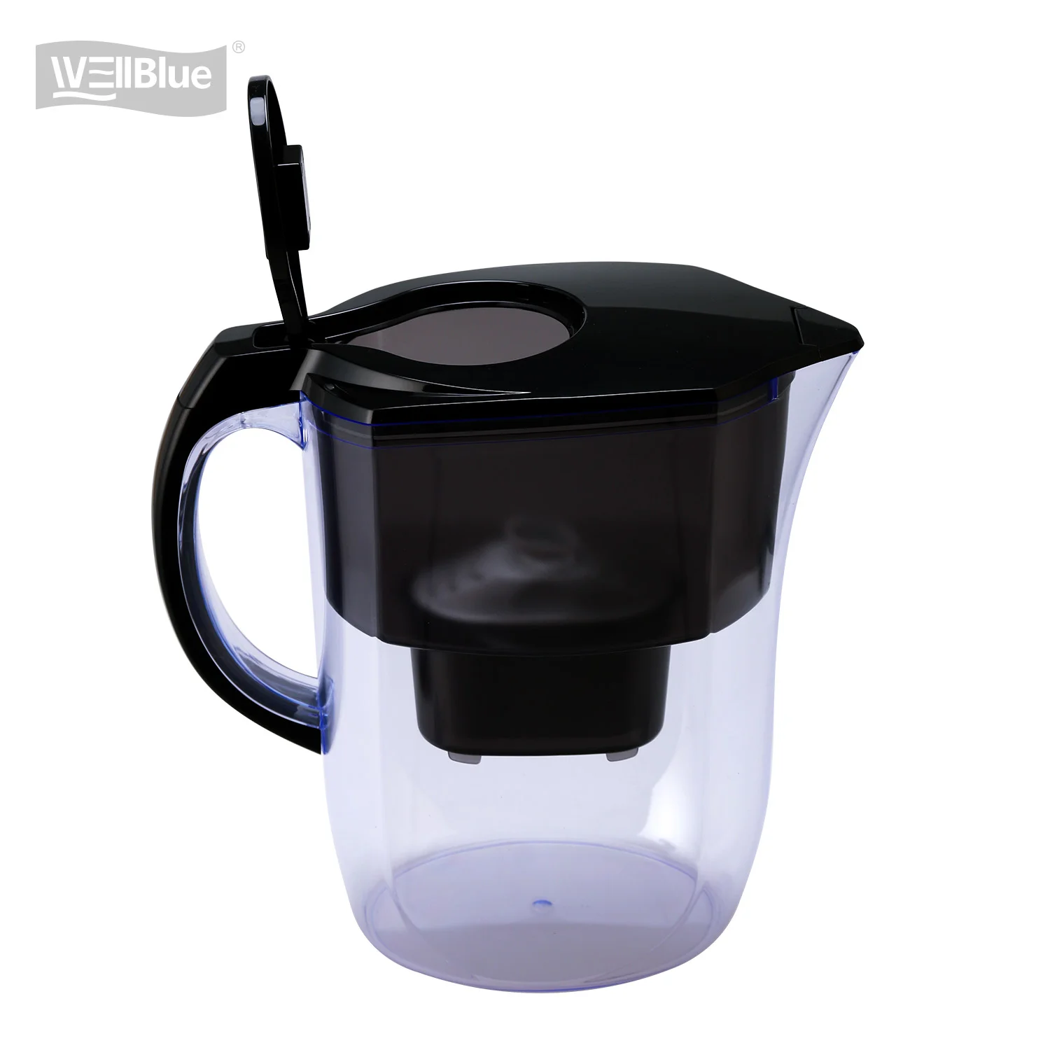 
Chinese Portable 3.5L Alkaline Activated Carbon tap water filter purifier removes chlorine and odors use for whole house drink 
