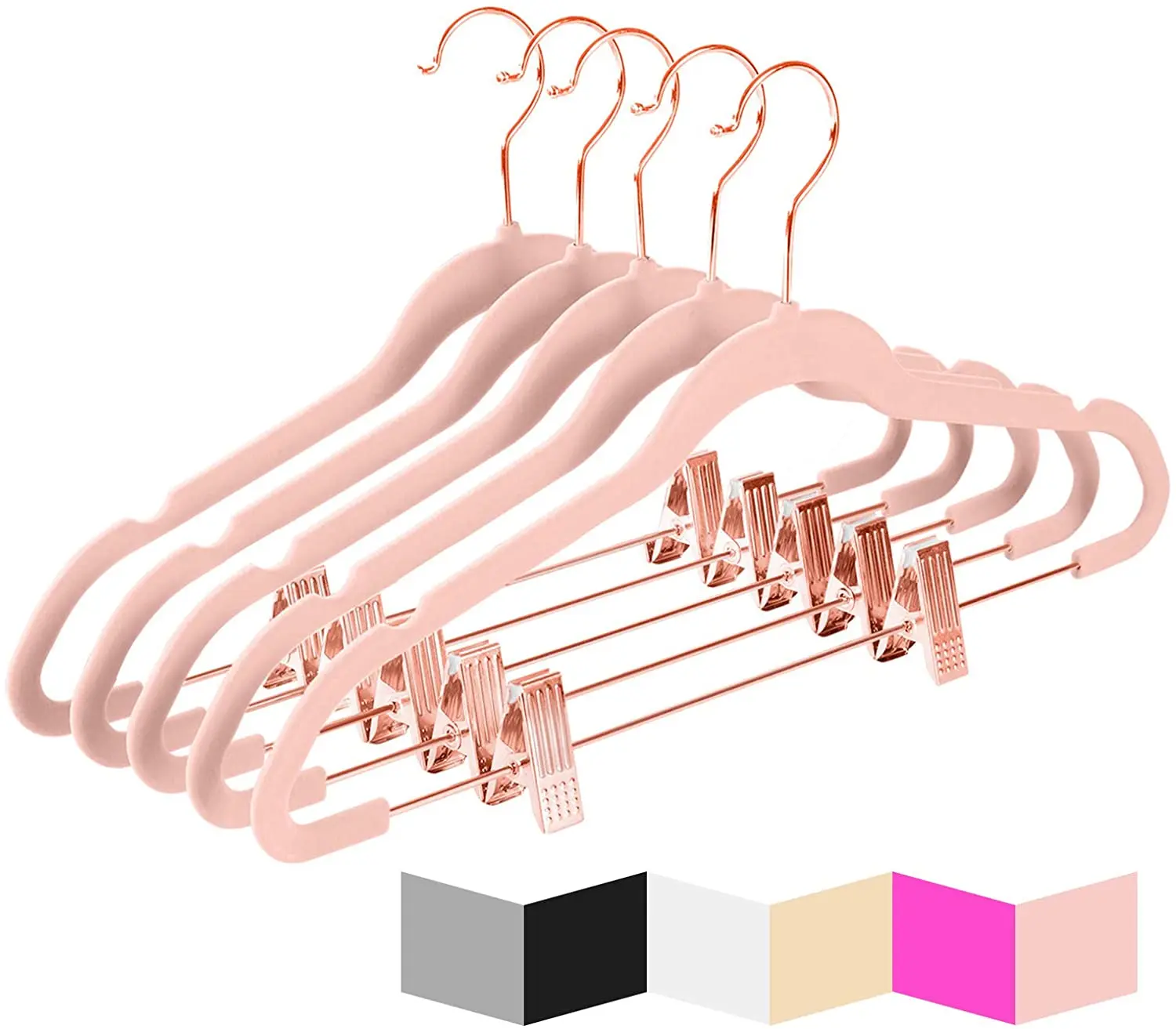 Non Slip Shirt Hanger  Space Saving Velvet Hanger for Clothes
