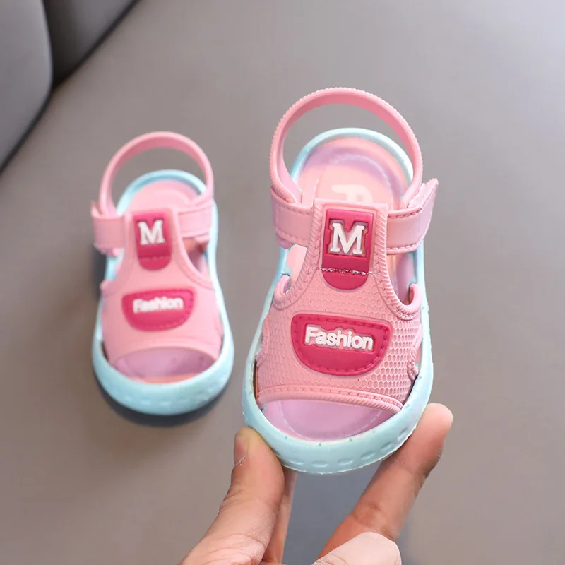 New high quality Summer School Children Soft Sole Leather Toddler Baby Shoes Baby Sandals