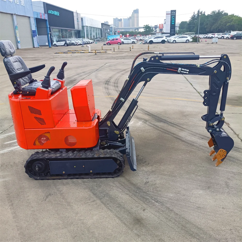 chinese very small 1 ton hydraulic crawler excavator remote control electric mini digger