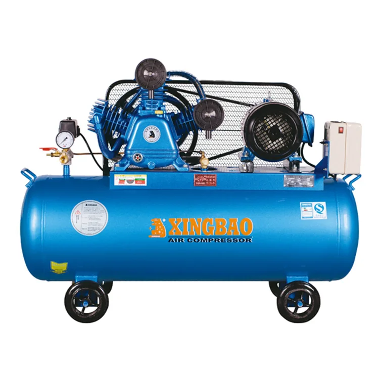 220V High Pressure Electric 7.5kw Piston Small Size Air Pump Compressor