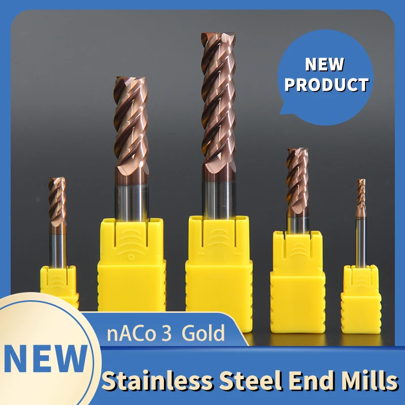 ЧПУ Freze твердосплавная двойная канавка квадратная Концевая фреза режущие инструменты для токарного станка