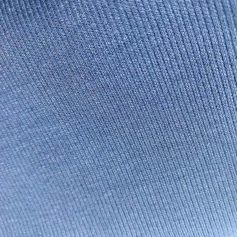 Flame Resistant Modacrylic Rid Knit Fabric Ribbed Cloth For Enhanced Fire Safety Underwear